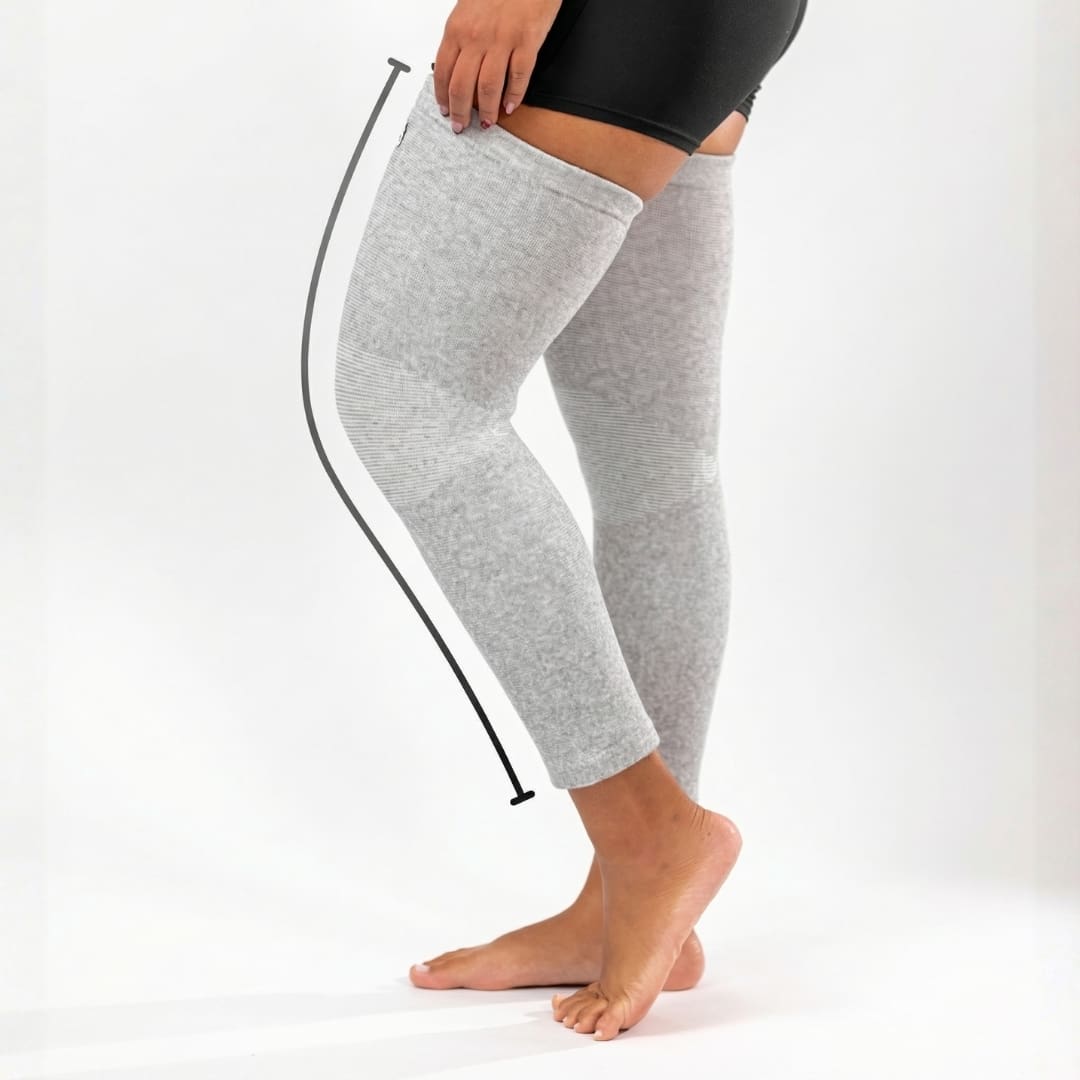 Full Leg Relief.  Slips On In Seconds